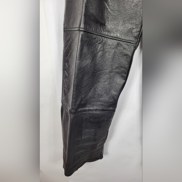 Vintage Harley-Davidson Leather Chaps Pants #569 Size L - Picture 6 of 16